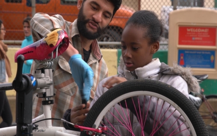 Biking to save the planet